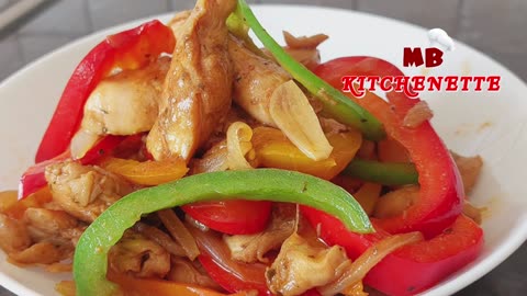 Got chicken and bell pepper? Let me show you how to cook it easy and delicious!