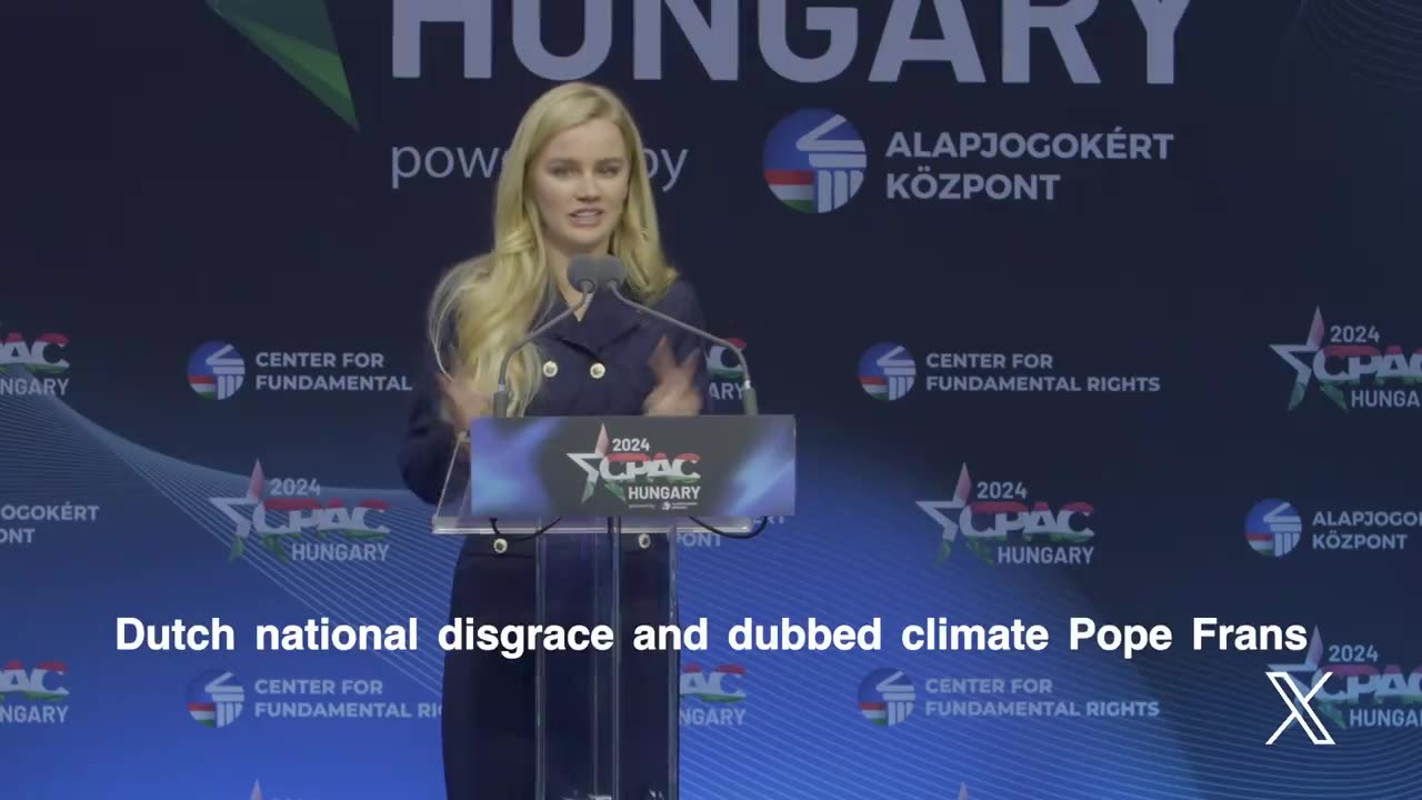 Eva Vlaardingerbroek Speech In Hungary CPAC