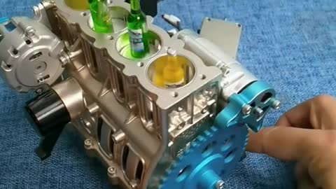 4 Cylinder Car Engine
