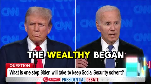 Pt 28-1 Donald Trump & Joe Biden Presidential Debate 2024! #news #viral #trending