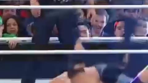 WWE The Rock Fight moments IN John Cena 😈😈/ full on Attitude 😎😎