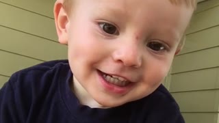 Cute Toddler "Ohhhh Yeah!"