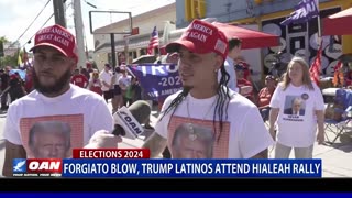 Forgiato Blow, Trump Latinos Attend Hialeah Rally
