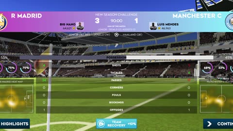 Manchester City vs Real Madrid/DLS24/dream league soccer 2024/online/gaming