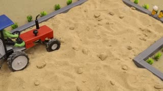 Diy tractor making agriculture land lever machine science