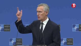 Stoltenberg press conference *prior* to NATO-Ukraine Council meeting 19 April 2024