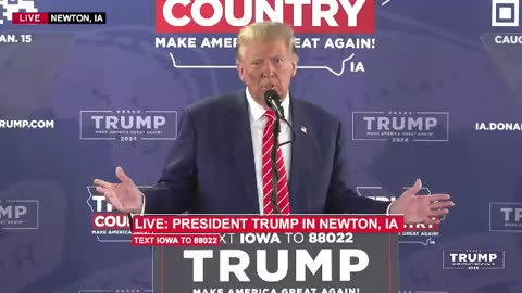 🇺🇸 Trump Rally in Newtown, Iowa (Full Speech) #Trump2024 #TrumpWon