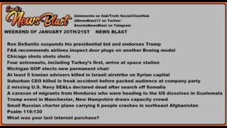 Weekend of January 20/21, 2024 News Blast