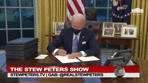 Stew Peters Show- Fake Pres Biden: The unvaccinated will kill themselves and others this winter.