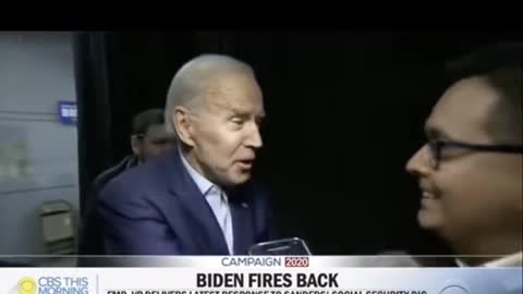 Biden Fires Back At The Reporter