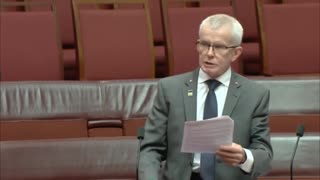 Il senatore australiano Malcolm Roberts: