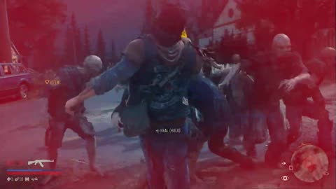 Days Gone 7 minutes of play and me running into a horde near the beginning of gameplay