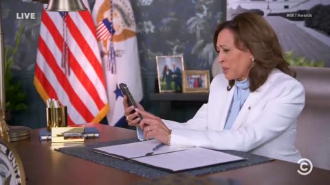 Kamala Harris new cringe BET ad