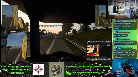 Happy Wednesday Everyone. Welcome to Chat, Chill and Relax. Today Euro Truck Driving Simulator with Logitech G923 steering controller with shifter.