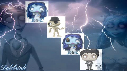 Filme Noiva Cadáver e seus Funko Pop