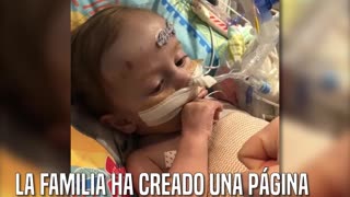 Desgarradoras imágenes del último respiro de una bebé enferma del corazón que perdió la batalla