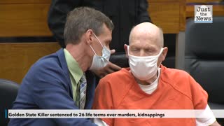 Golden State Killer sentenced to 26 life terms over murders, kidnappings