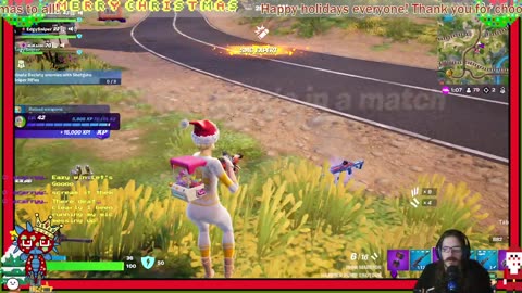 Game: Fortnite; Doing some racing!