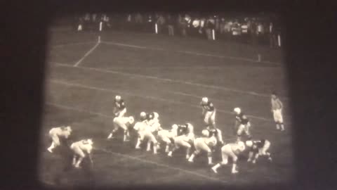 1975 - Berwick Bulldogs vs Danville Ironmen - Silent B&W Game Clips