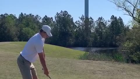 Water Tower Hit by Golf Ball Sounds Extraterrestrial