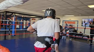 Joey sparring Jacob 3. 2/3/24