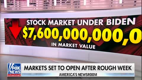 Stock Market Crashed 7.6billion