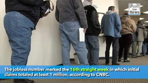Feds report 1.3 million new jobless claims last week