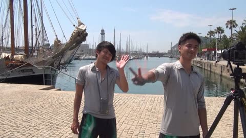 Japanese Band Numbers video shoot Barcelona Spain 2014
