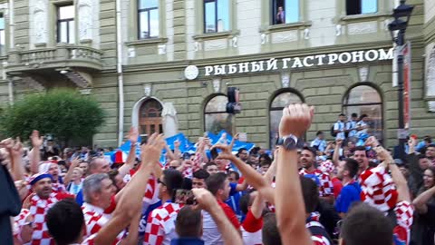 Hrvati glasniji od Argentinaca u navijanju