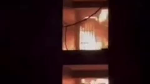 Fire in China people locked in a building cannot come out to save their lives