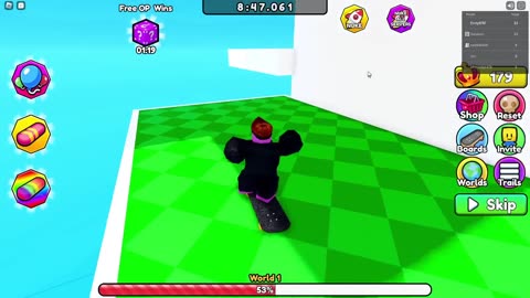 Obby But You're On A Skateboard