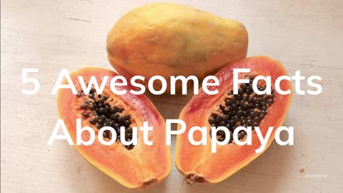 5 Awesome Facts About Papaya