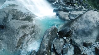 A Beautiful Natural Waterfall