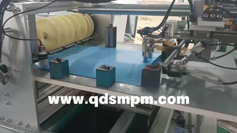Paper tube board packaging production line.Paper tube packaging equipment.