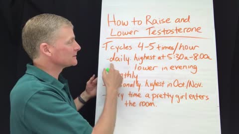 How to raise and lower testosterone. T cycles. 136