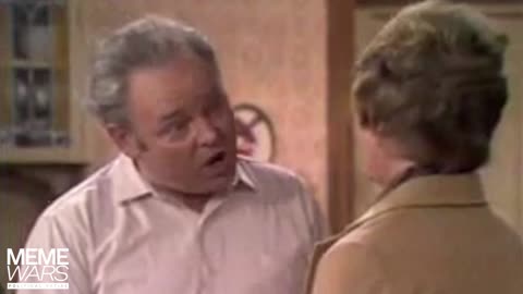 Archie Bunker Tells Kamala How Democrats Get Votes (Deepfake Parody)