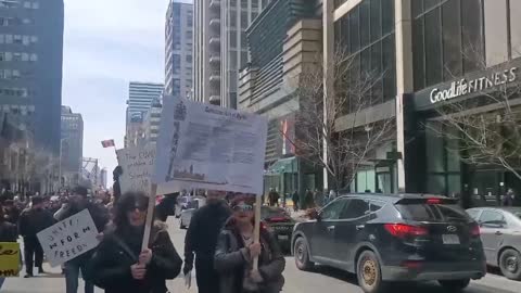 March for Freedom in Toronto