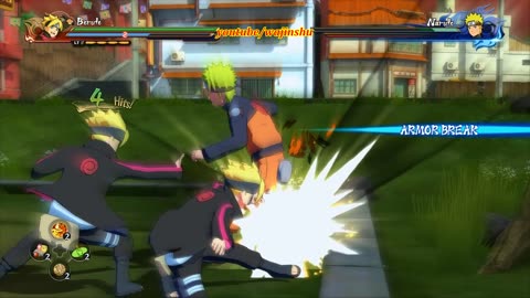 Naruto Ninja Storm 4 Road to Boruto PC 60 FPS - Boruto vs Hokage Naruto Boss ...
