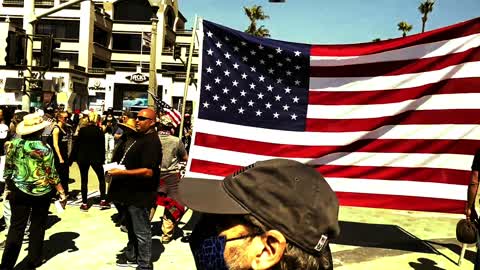 Freedom Rally in Huntington Beach