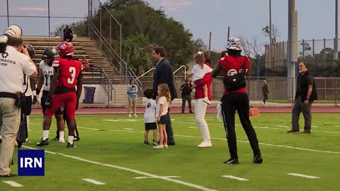 Governor DeSantis at Vero Beach High School Football Game