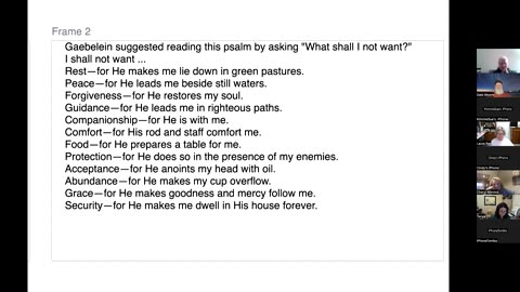 Psalms 23-24