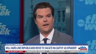 Gaetz Refuses To Back Down, Stands Up For What He Believes In