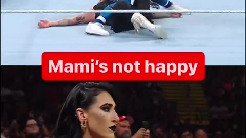 @rhearipley_wwe wasn't mad, she was just disappointed#WWE viral video