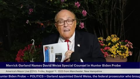 America's Mayor Live (E210): Merrick Garland Names David Weiss Special Counsel in Hunter Biden Probe