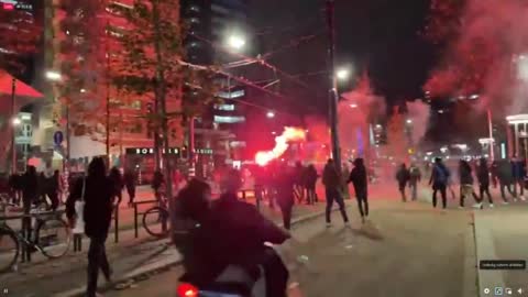 Netherlands Pissed-Off Patriots Are In Full-Revolt Against The Tyrannical Vax-Pass 🔥 💪