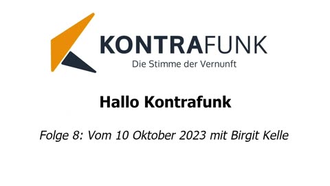 Hallo Kontrafunk - Folge 8: Am 10 Oktober mit Birgit Kelle