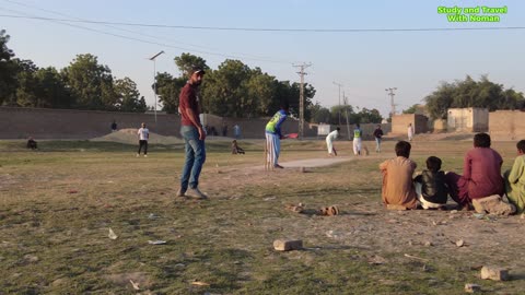 Cricket in village
