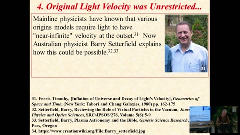 Original light velocity was unrestricted
