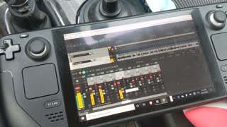 Steam Deck/Windows/Reaper/Bluetooth mixing in car.