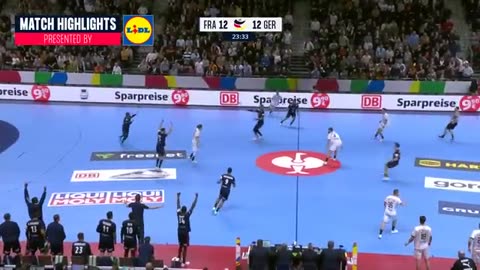That could have been a final -- _ France vs. Germany _ Highlights _ Men_s EHF EURO 2024